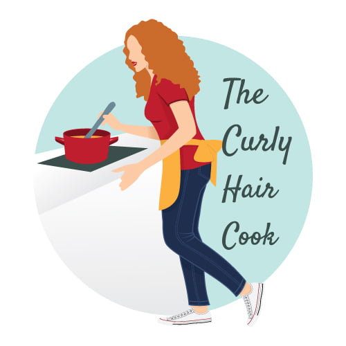 The Curly Hair Cook Logo