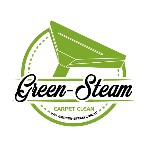 Green-Steam Carpet Clean Diseño de Logo